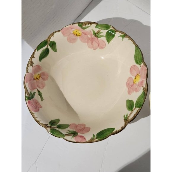 Franciscan Desert Rose Serving Bowl or Gravy Boat Made in California Pink Rose - Picture 8 of 10